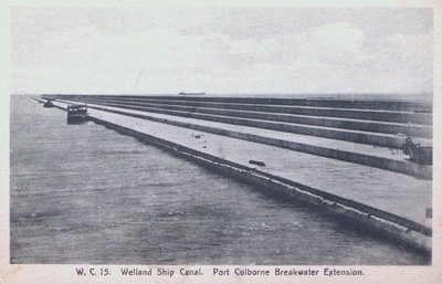 Port Colborne Breakwater Extension, Welland Ship Canal