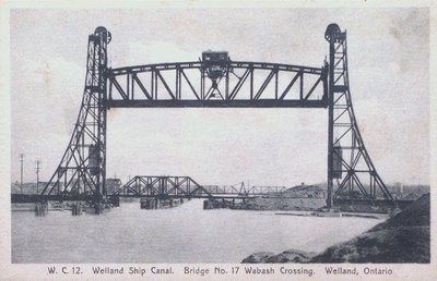 Wabash Lift Bridge on the Welland Ship Canal