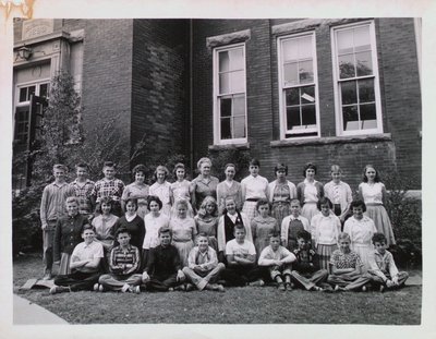 Grade 6 or 7 at Central School, Merritton