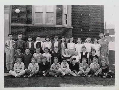 Class Portrait at Maple Crest School, Merritton