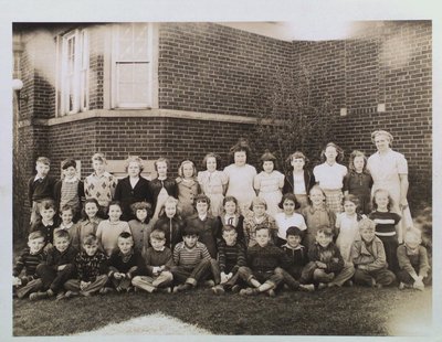 Class Portrait at Maple Crest School, Merritton