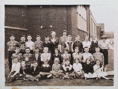 Class Portrait at Maple Crest School, Merritton