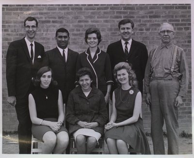 Portrait of Teachers and Staff at Maple Crest School, Merritton