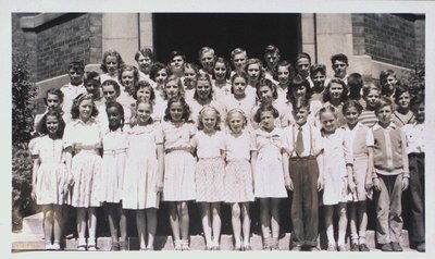 Class Portrait at Victoria School, St. Catharines