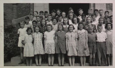 Class Portrait at Victoria School, St. Catharines