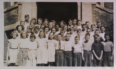 Class Portrait at Victoria School, St. Catharines