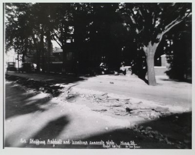 Railway Construction at King Street