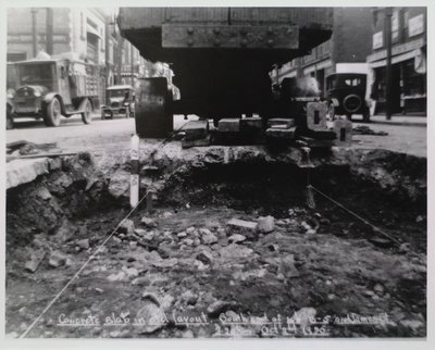 Railway Construction at James Street