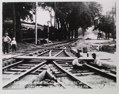 Railway Construction at Geneva Street and Welland Avenue