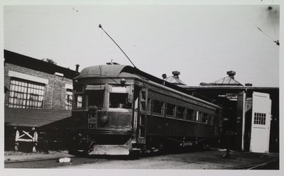 NS&T Inter-combine Car #132 at the St. Catharines Rail Yard