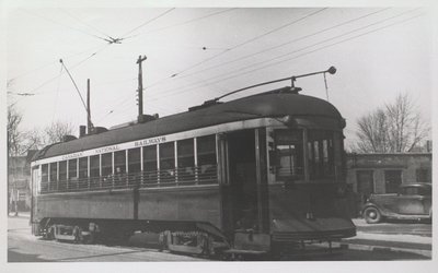 NS&T Car #320 on a Port Dalhousie Line