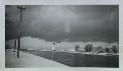 Port Dalhousie Harbour in Winter