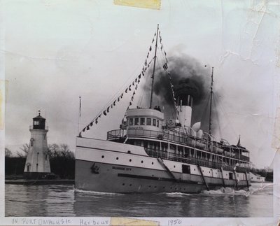 &quot;Dalhousie City&quot; in Port Dalhousie Harbour