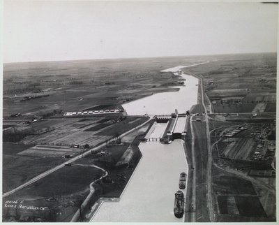 Lock 1 at Port Weller Looking South