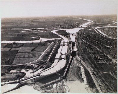 Lock 7 of the Welland Ship Canal and Locks 23 & 24 of the Third Welland Canal