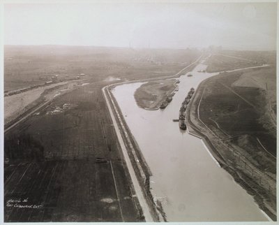 The Welland Ship Canal at Port Colborne