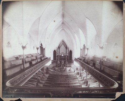 Original Interior of Welland Avenue Methodist Church