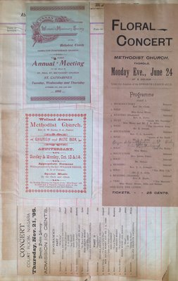 Teresa Vanderburgh's Musical Scrapbook #1 - Concert Programs and Pamphlets