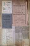 Teresa Vanderburgh's Musical Scrapbook #1 - Newspaper Clippings and Pamphlets