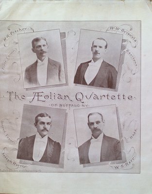 Teresa Vanderburgh's Musical Scrapbook #1 - The Aeolian Quartette