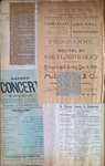 Teresa Vanderburgh's Musical Scrapbook #1 - Concert Programs and Newspaper Clippings