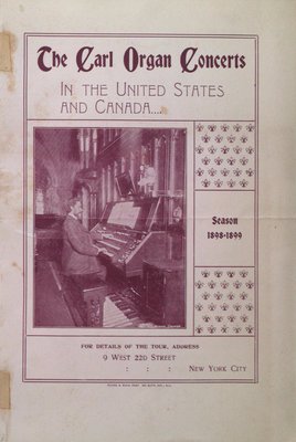 Teresa Vanderburgh's Musical Scrapbook #2 - The Carl Organ Concerts