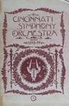 Teresa Vanderburgh's Musical Scrapbook #2 - Cincinnati Symphony Orchestra