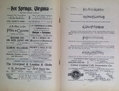 Teresa Vanderburgh's Musical Scrapbook #2 - Cincinnati Symphony Orchestra