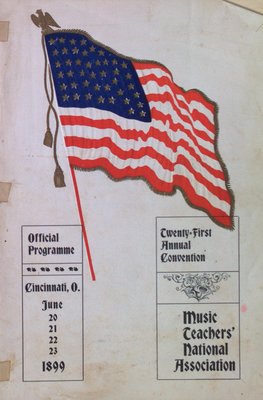 Teresa Vanderburgh's Musical Scrapbook #2 - Music Teachers' National Association Convention