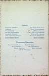 Teresa Vanderburgh's Musical Scrapbook #2 - Musical Circle Schedule of Performances for 1899
