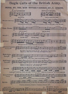 Teresa Vanderburgh's Musical Scrapbook #2 - Bugle Calls of the British Army