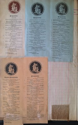 Teresa Vanderburgh's Musical Scrapbook #2 - St. Catharines Musical Circle Programs