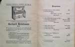 Teresa Vanderburgh's Musical Scrapbook #2 - Program for a Piano Recital Given by Miss Edith Mason