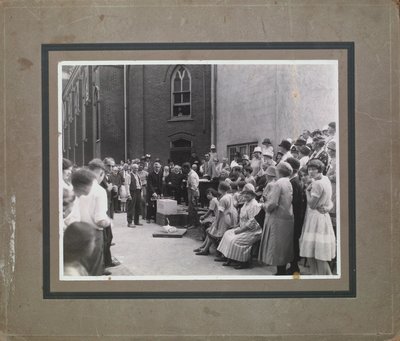 Laying the Cornerstone for the Welland Avenue Sunday School