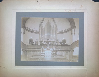 Interior of St. Paul Street Methodist Church