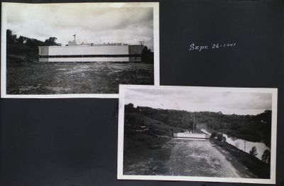 The &quot;Renown&quot; Barracks and Flagpole