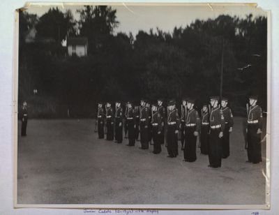 R.C.S.C.C. &quot;Renown&quot; Junior Cadets Rifle Display