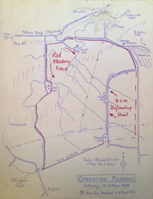 Map of Operation Renown