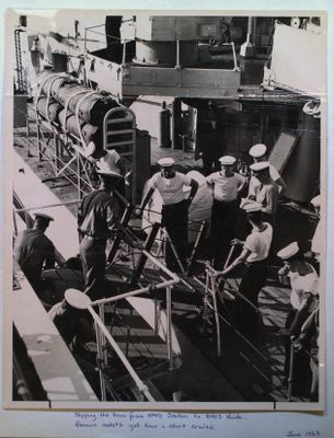 "Renown" Cadets aboard HMCS Scatari & HMCS Haida