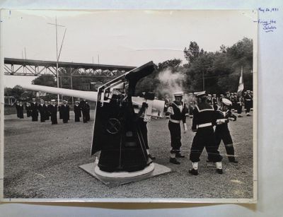 &quot;Renown&quot; Cadets Firing the Salutes