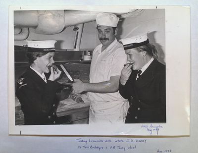 Sea Cadets Aboard HMCS Annapolis