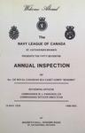 Program for the 57th Annual Inspection of the Royal Canadian Sea Cadet Corps "Renown"