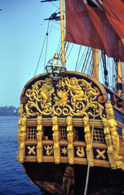 The Stern of the Replica Ship, &quot;Nonsuch&quot;