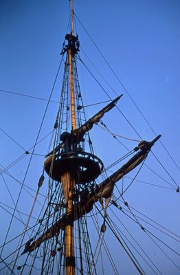 The Rigging on the Replica Ship, &quot;Nonsuch&quot;