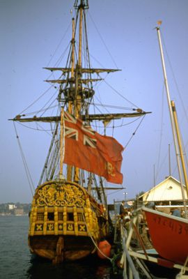 The Stern of the Replica Ship &quot;Nonsuch&quot;