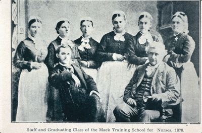 Mack School of Nursing Graduating Class and Staff