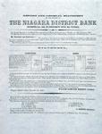 The Niagara District Bank Report and General Statement