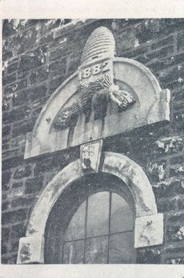 1882 Date Stone in the Ferranti-Packard Building