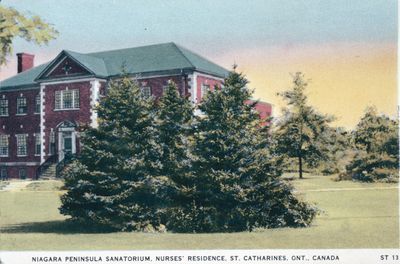 Niagara Peninsula Sanatorium Nurses' Residence