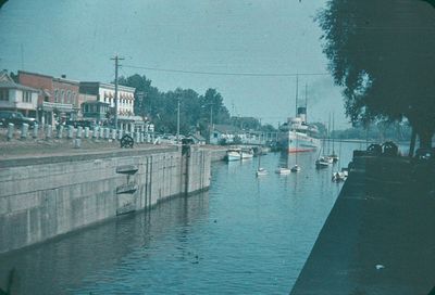 The Northumberland Docked at Port Dalhousie